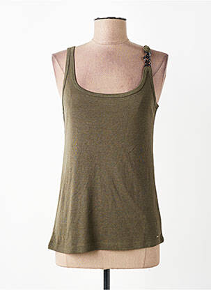 Débardeur vert MORGAN femme