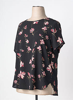 T-shirt coupe droite noir CARMAKOMA femme