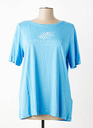 T-shirt bleu STREET ONE femme