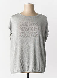 T-shirt gris STREET ONE femme