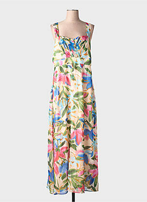 Robe longue vert NAF NAF femme
