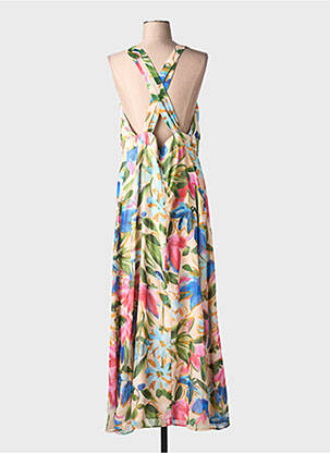 Robe longue vert NAF NAF femme