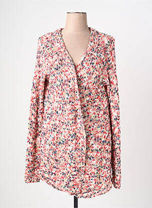 Gilet manches longues blanc ONLY femme