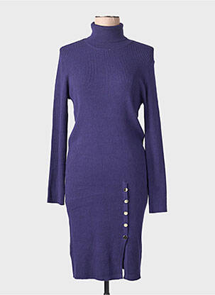 Robe pull bleu VERO MODA femme