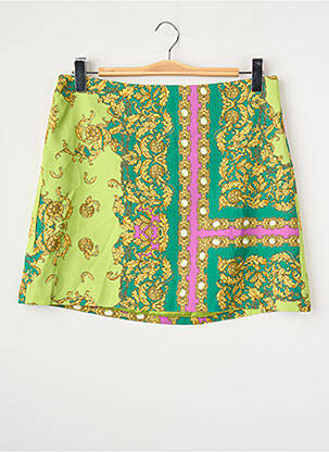 Jupe courte vert MANGO femme