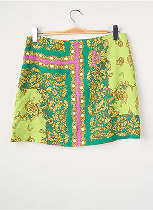 Jupe courte vert MANGO femme