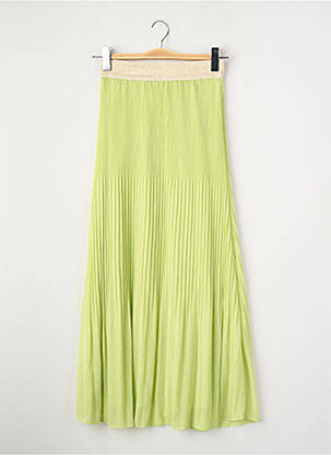 Jupe longue vert BELLITA femme