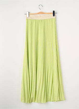 Jupe longue vert BELLITA femme
