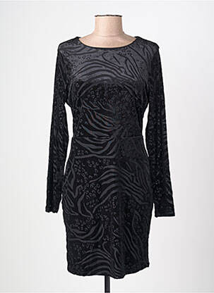 Robe mi-longue noir VERO MODA femme