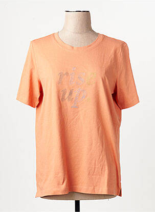T-shirt orange S.OLIVER femme