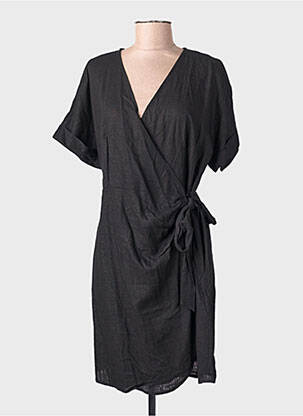 Robe mi-longue noir VERO MODA femme