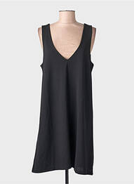 Robe courte sans manche sans manche noir JACQUELINE DE YONG femme