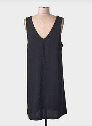Robe courte sans manche sans manche noir JACQUELINE DE YONG femme