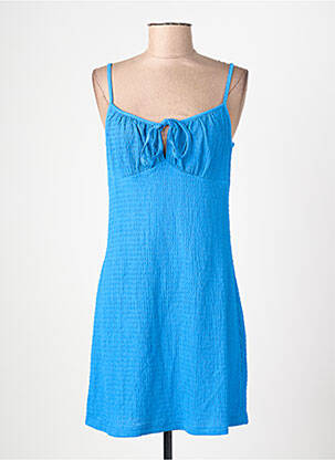 Robe courte sans manche sans manche bleu ONLY femme