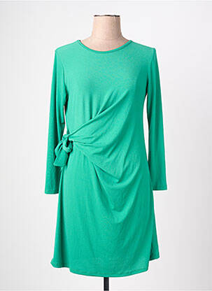 Robe mi-longue vert TERRA DI SIENA femme