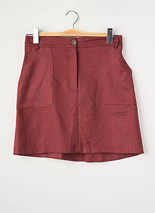 Jupe courte rouge ASTRID BLACK LABEL femme