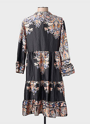 Robe mi-longue noir JS MILLENIUM femme