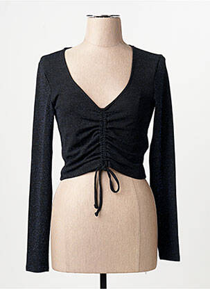 T-shirt coupe droite noir ONLY femme