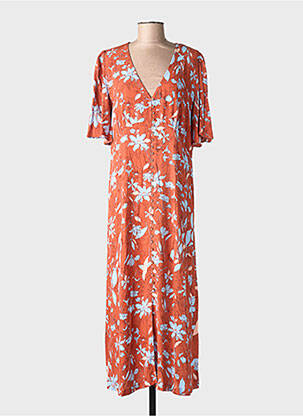 Robe courte orange ESPRIT femme