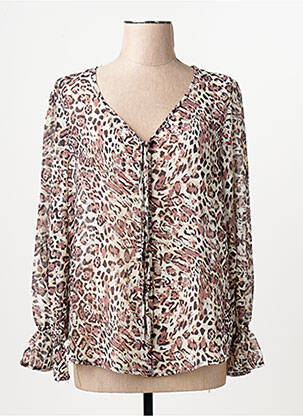 Chemisier marron ZABAIONE femme