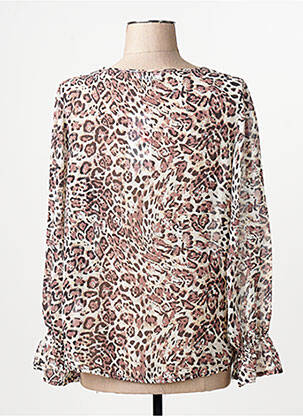 Chemisier marron ZABAIONE femme