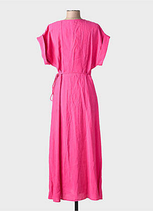 Robe courte rose MANGO femme