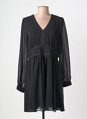 Robe mi-longue noir NAF NAF femme