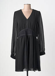Robe mi-longue noir NAF NAF femme