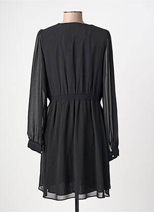Robe mi-longue noir NAF NAF femme