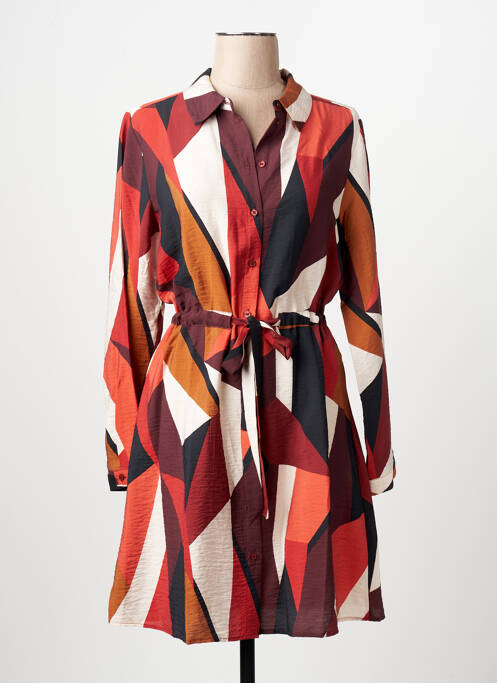 Robe longue marron VERO MODA femme