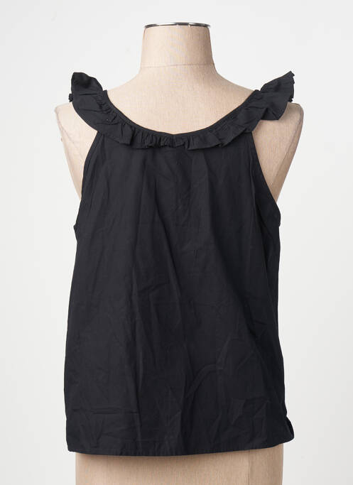 Blouse col v sans manche noir VERO MODA femme