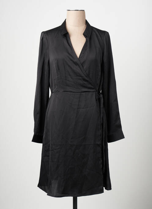 Robe longue manches longues manches longues noir VERO MODA femme
