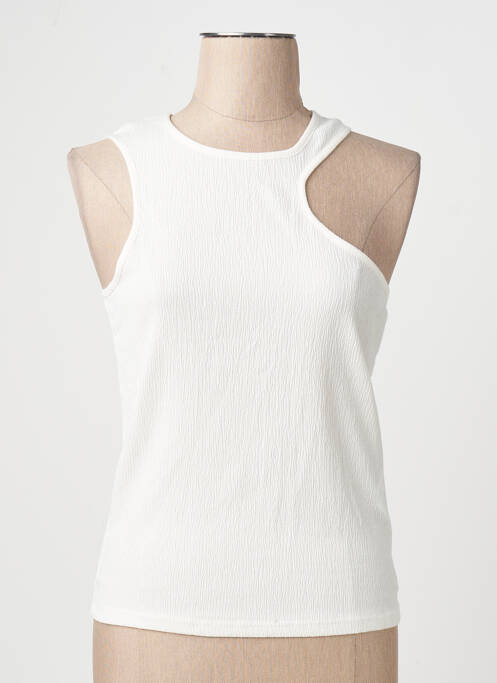 Débardeur coupe droite blanc VERO MODA femme