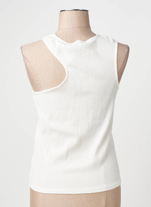 Débardeur coupe droite blanc VERO MODA femme