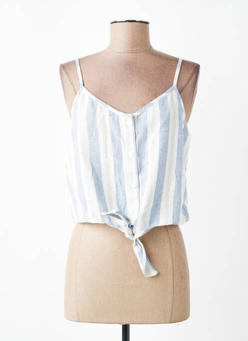 Top bleu ONLY femme