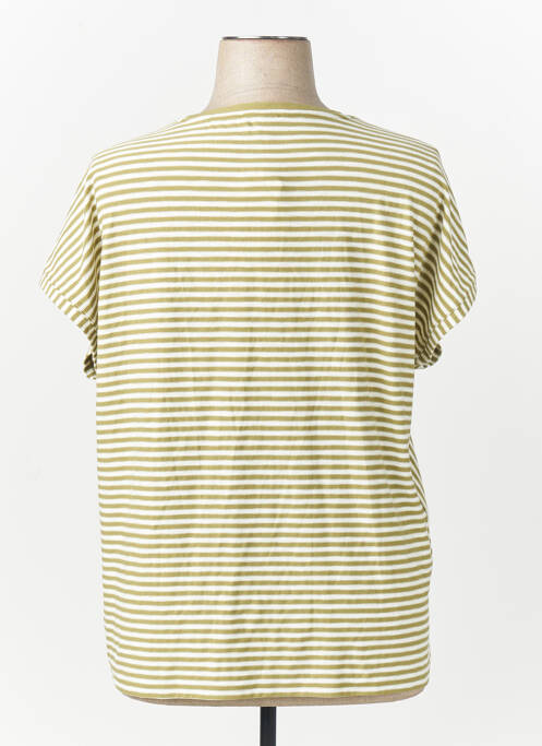 T-shirt jaune TOM TAILOR femme