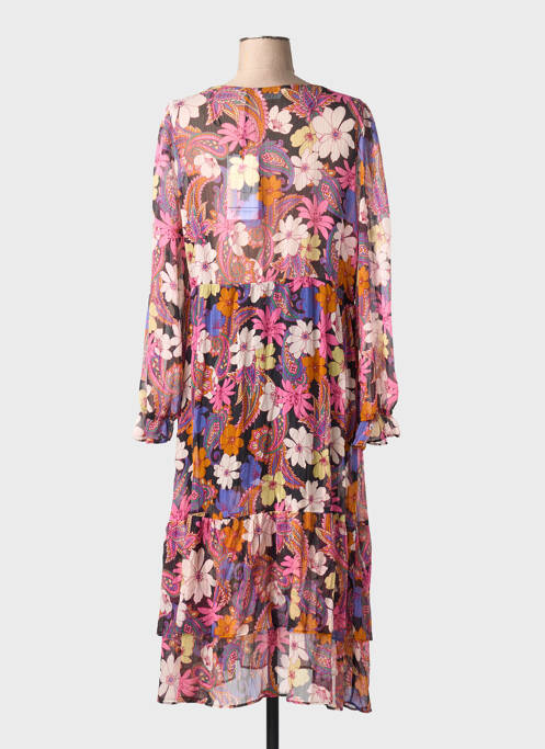 Robe longue rose NAF NAF femme