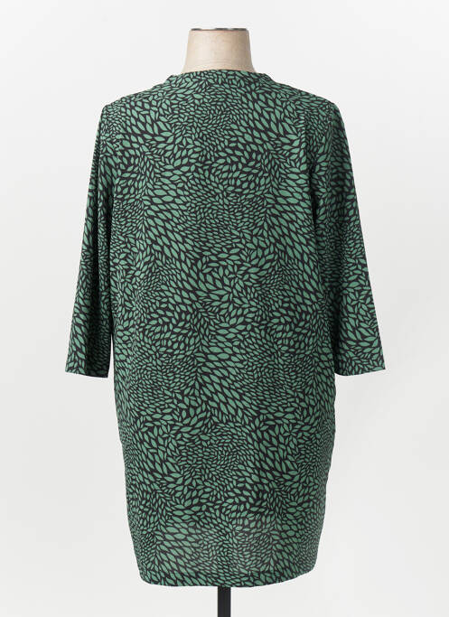 Robe mi-longue col rond vert CARMAKOMA femme