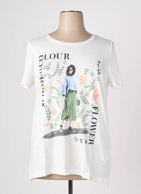 T-shirt beige STREET ONE femme