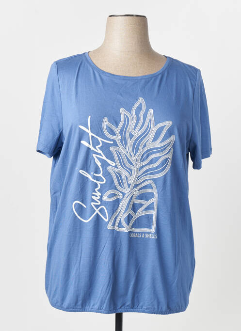 T-shirt bleu STREET ONE femme