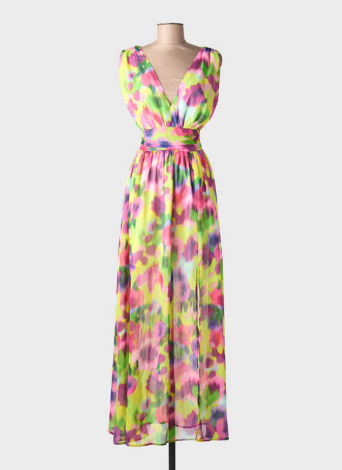 Robe longue jaune MORGAN femme