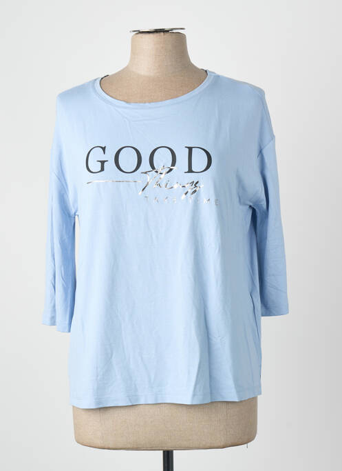T-shirt bleu STREET ONE femme