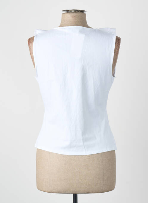 Débardeur blanc MANGO femme