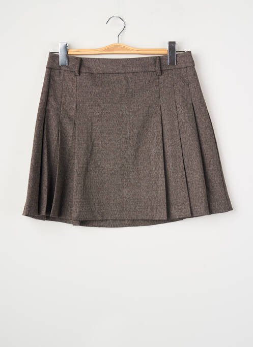 Jupe courte gris MANGO femme