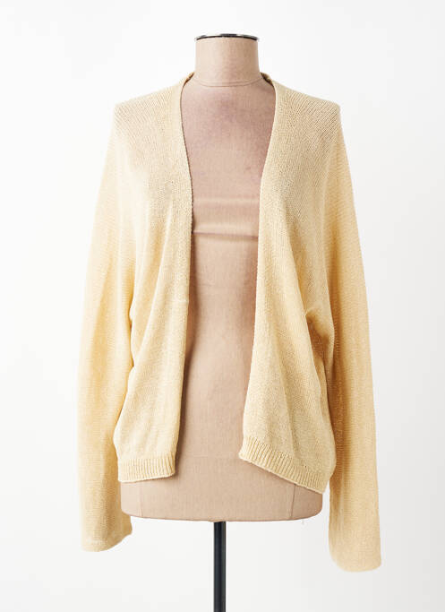Gilet manches longues beige MOLLY BRACKEN femme