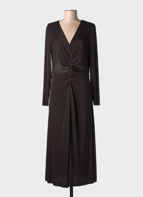 Robe longue noir LE TEMPS DES CERISES femme