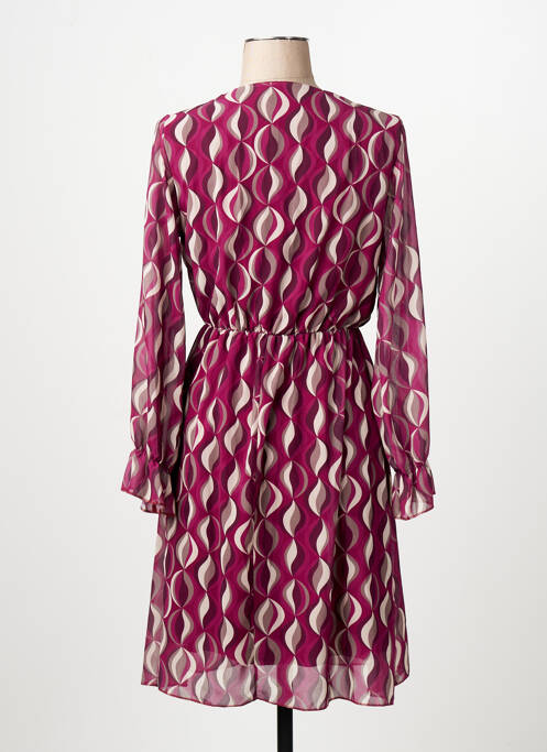 Robe mi-longue violet ZABAIONE femme