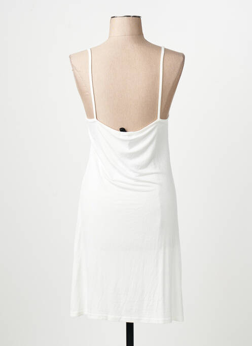 Robe mi-longue blanc NÜ femme