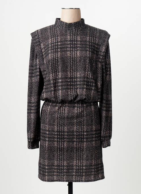 Robe mi-longue gris MORGAN femme