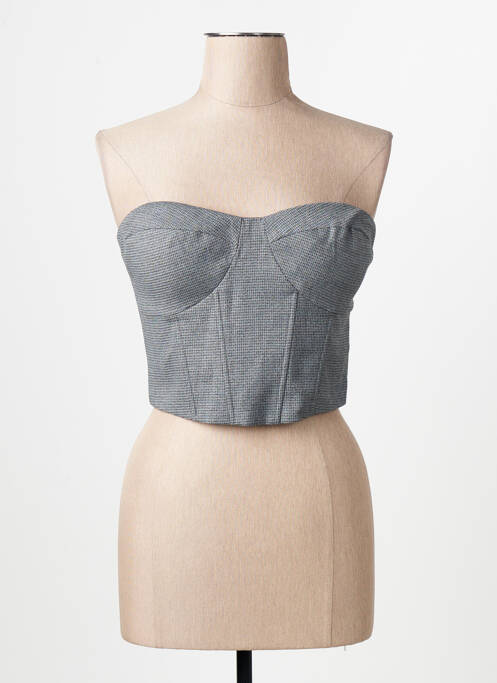Top gris MORGAN femme